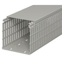 Kanał grzebieniowy 100x100, PVC, szary kamienny, 7030 LKV N 100100 (2m) | 6178441 Obo Bettermann