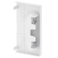 Końcówka 70x130mm, PVC, czysta biel, 9010 GK-E70130RW | 6274570 Obo Bettermann