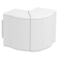Naroże zewnętrzne ruchome 70x110mm, PC/ABS, czysta biel, 9010 GK-AH70110RW | 6274210 Obo Bettermann
