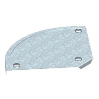 Pokrywa łuku 90st z ryglem obrotowym, do RB 90 300 B300mm, St, DD DFB 90 300 DD | 7130562 Obo Bettermann