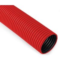 Rura karbowana w kręgach QRK 110/50 FLEX, 450N czerwona (50m) | 021100005002 Q-Systems
