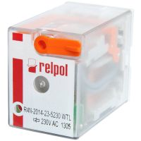 Przekaźnik elektromagnetyczny, przemysłowy 6A 24VAC IP40, R4N-2014-23-5024-WT | 860621 Relpol