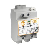 Ogranicznik przepięć 1000V DC, szary V-PV-T1+2-1000FS | 5094232 Obo Bettermann
