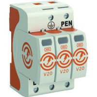 Ogranicznik przepięć, 3P Typ 2 (kl. C) V20-3-385 | 5095193 Obo Bettermann