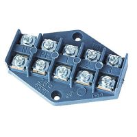 Płytka odgałęźna 2,5mm2, 5-biegunowa ZPT-5-2.5 czarna | 83002007 Simet