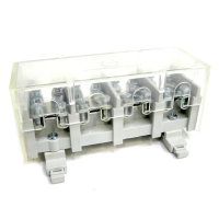 Odgałęźnik instalacyjny 4-torowy 35²/4x16² , na TS35, z pokrywą | 84175002 Simet