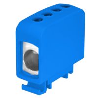 Złączka szynowa gwintowa AL/CU ZGG1x95/2x35n niebieski | 84702003 Simet