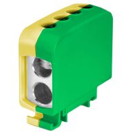 Złączka szynowa gwintowa AL/CU ZGG2x35/2x35z-g żółto-zielony | 84703009 Simet