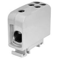 Złączka szynowa gwintowa AL/CU ZGG1x70/4x16s szary | 84704002 Simet