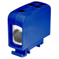 Złączka szynowa gwintowa AL/CU ZGG1x70/4x16n niebieski | 84704003 Simet