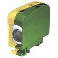 Złączka szynowa gwintowa AL/CU ZGG1x70/4x16z-g żółto-zielony | 84704009 Simet