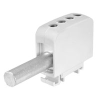 Złączka szynowa gwintowana aparatowa AL/CU, 1 x 70 mm2 / 2x35 TS 35/ 1 tor | 84711002 Simet