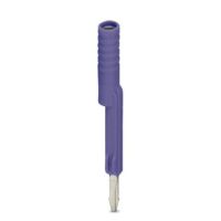 Adapter testowy, do wtyków pomiarowych 4 mm i złączek szynowych z podziałką od 4,2 mm ... 8,2 mm, fi | 3032761 Phoenix Contact