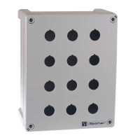 Kaseta sterownicza kompletna, 12 otworowa, pusta | SP22K12\00 Spamel