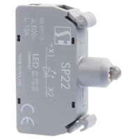 Oprawa z LED-em uniwersalnym, podstawowa, zielona | SP22-1408\P02 Spamel