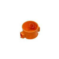 Puszka p/t PK60 63x41mm, łączeniowa płytka, bez wkrętów, IP30, pomarańczowa | A.0005BP PAWBOL SPÓŁKA AKCYJN