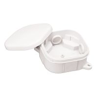 Puszka n/t hermetyczna 92x92x44mm, klik bez zacisków, IP54, biały | A.0018B PAWBOL SPÓŁKA AKCYJN