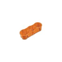 Puszka p/t PK 60 3x68x60mm głęboka, potrójna do płyt gipsowych, IP30, pomarańczowa | A.0041PG PAWBOL SPÓŁKA AKCYJN