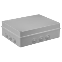 Puszka n/t S-BOX 706 380x300x120mm 12 dławików, bezhalogenowa, IP65, szara | S-BOX 706 PAWBOL SPÓŁKA AKCYJN