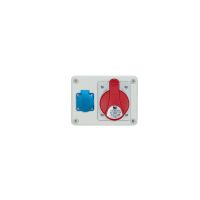 Rozdzielnica n/t R-BOX 160x120x132mm, 150/32A/5P 1x250V, IP44, biała | B.1090 PAWBOL SPÓŁKA AKCYJN