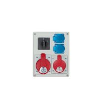 Rozdzielnica n/t R-BOX 200x250x150mm, 240 1x16A/5P 1x32A/5P 2x250V 0/1, IP44, biała | B.1094W PAWBOL SPÓŁKA AKCYJN