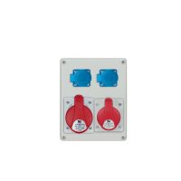 Rozdzielnica n/t R-BOX 200x250x150mm, 240 16A/5P 32A/5P 2x250V, IP44, biała | B.1098 PAWBOL SPÓŁKA AKCYJN