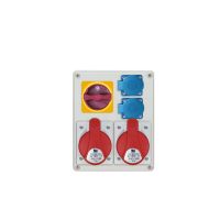 Rozdzielnica R-BOX 240/ 2x32A/5p, 2x230V rozłacznik 0/1 | B.1617W PAWBOL SPÓŁKA AKCYJN