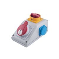 Rozdzielnica n/t R-BOX KOMPAKT 143x210x126mm, 1x32A/5P 1x250V wył 0/1, IP44, biała | B.325/1/01 PAWBOL SPÓŁKA AKCYJN