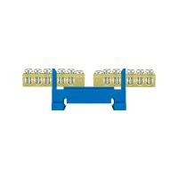 Listwa zaciskowa Lz 2x5/N niska podstawa 10, montowana na szynie, IP20, niebieska | E.4131 PAWBOL SPÓŁKA AKCYJN