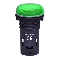 Lampka sygnalizacyjna LED 24VAC/DC -zielona | 004771211 Eti