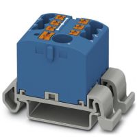 Blok rozdzielacza PTFIX 6/6X2,5-NS35A BU niebieski | 3273200 Phoenix Contact