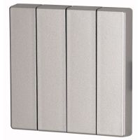 Klawisz poczwórny 55x55mm CWIZ-04/03, srebrny xComfort | 126052 Eaton