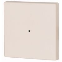 Klawisz pojedynczy z otworem na LED 55x55mm CWIZ-01/02-LED, kremowy xComfort | 126055 Eaton