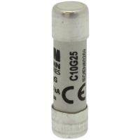 Wkładka bezpiecznikowa cylindryczna gG 10x38mm 25A, 500VAC (zwłoczna) | C10G25 Eaton