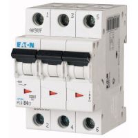 Wyłącznik nadprądowy 3P B 4A 6kA AC, PL6-B4/3 | 286585 Eaton