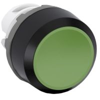 Przycisk kryty monostabilny, bez bloku stykowego MP1-10G, zielony | 1SFA611100R1002 ABB