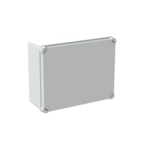 Puszka LUCA 220x170x80mm z przykręcaną pokrywą, IP55, RAL 7035 szara, 1SL0856A00 | 1SL0856A00 ABB