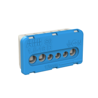 Listwa zaciskowa śrubowa N 3x16mm2+3x6mm2, AT&U/Mistral | 1SPE007715F0731 ABB