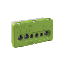 Listwa zaciskowa śrubowa PE 3x16mm2+3x6mm2, AT&U/Mistral | 1SPE007715F0741 ABB