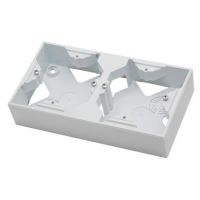 Puszka instalacyjna podwójna, biała, Impresja | PNP-2Y/00 Ospel