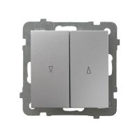 Łącznik żaluzjowy z blokadą mechaniczną ŁP-7GB/m/18 seria AS SREBRO | ŁP-7GB/m/18 Ospel