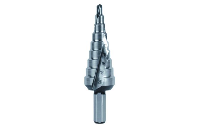 Wiertło stopniowe ze stali HSS Gr.1 PSTB 4mm /20mm 052620 | 05102211 PROTEC.class