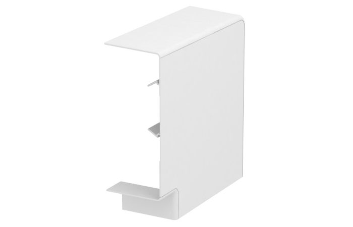 Kształtka naroża płaskiego 70x170mm, PC/ABS, czysta biel, 9010 GK-FH70170RW | 6274620 Obo Bettermann