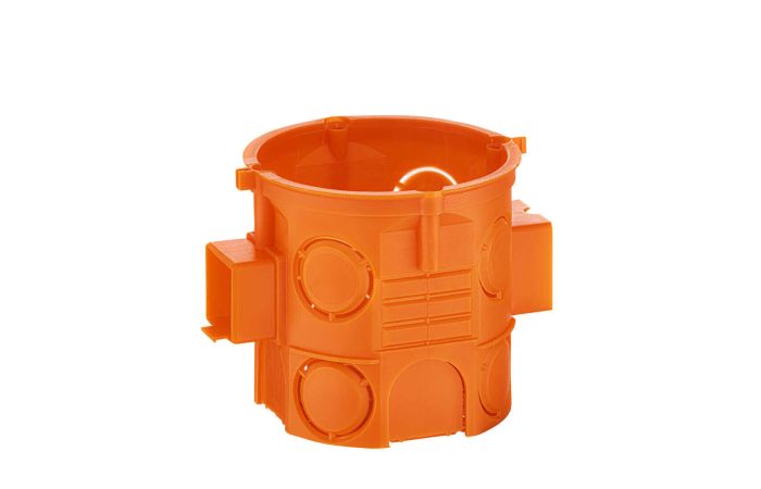 Puszka instalacyjna p/t 60 łączona głęboka S60DF pomarańczowa | 33057008 Simet