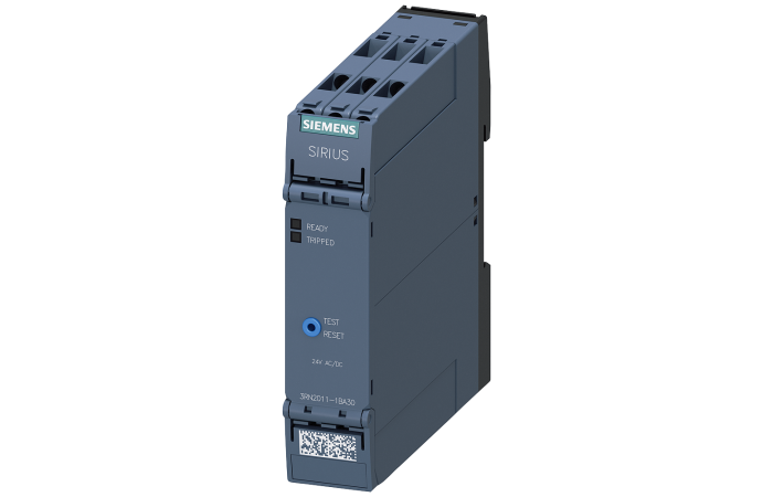 Termistorowy przekaźnik ochronny silnika, standard, przyłącze śrubowe 2 zestyki przełączne AC/DC 24V | 3RN2011-1BA30 Siemens