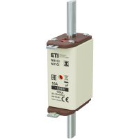 Wkładka bezpiecznikowa (topikowa) NH1C/I 16A gG 690V zwłoczna / Zaczepy izolowane | 004194305 Eti