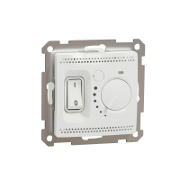 Regulator temperatury  z wbudowanym czujnikiem, biały | SDD111506 Schneider Electric