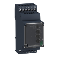 Przekaźnik kontroli prądu przetężeniowy 0.15A-15A, 380-451V AC, 2C/O 5A Zelio Control | RM35JA32MT Schneider Electric