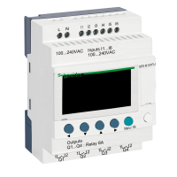 Sterownik programowalny 6 wej 4 wyj 100-240V AC RTC/LCD Zelio Logic | SR3B101FU Schneider Electric