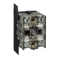 Blok styków z samopowrotem, 1OC+1NO Harmony XAC | XENB1191 Schneider Electric